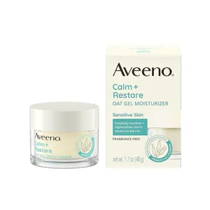 Aveeno Calm + Restore Oat Gel Moisturiser for Sensitive Skin 50ml